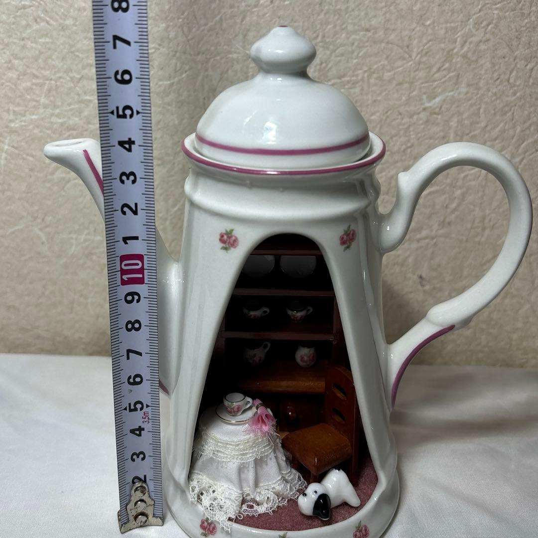 REUTTER PORZELLAN GERMANY 急須と靴 置物 2点セット