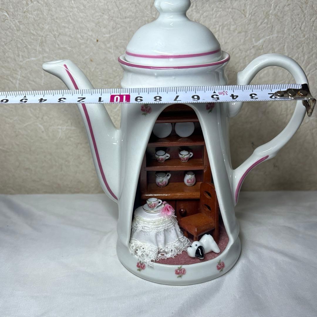 REUTTER PORZELLAN GERMANY 急須と靴 置物 2点セット