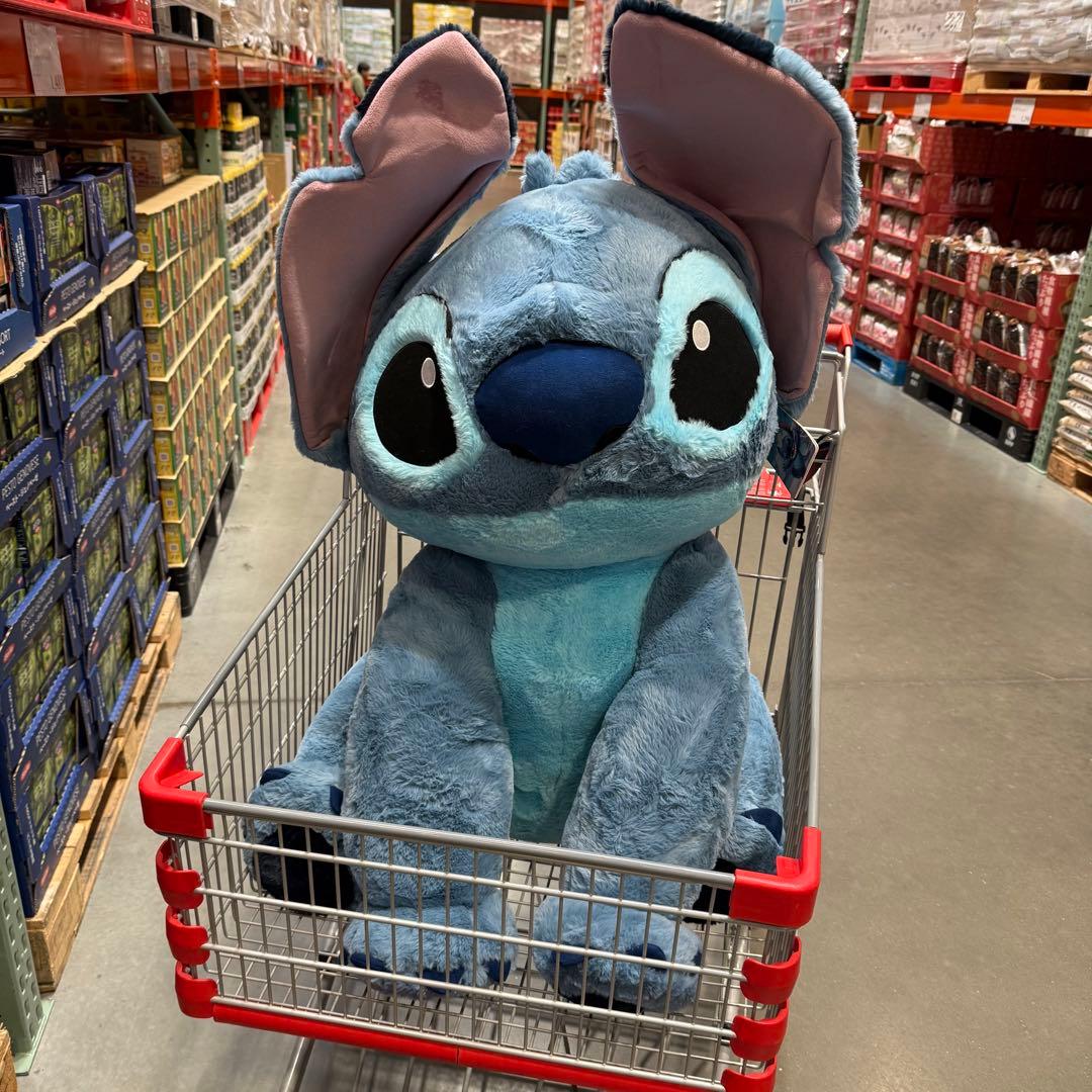 新品 スティッチ ぬいぐるみ ディズニー　コストコ　特大サイズ