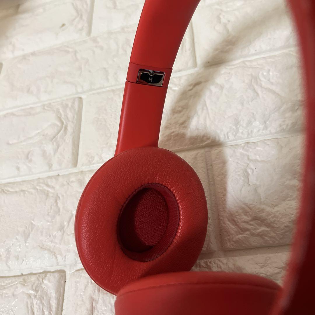 【値下げ】BEATS SOLO3 ワイヤレスヘッドホン 特別版 レッド