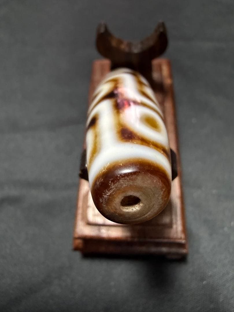 kiza‼️西蔵老礦古代伝承九眼天珠