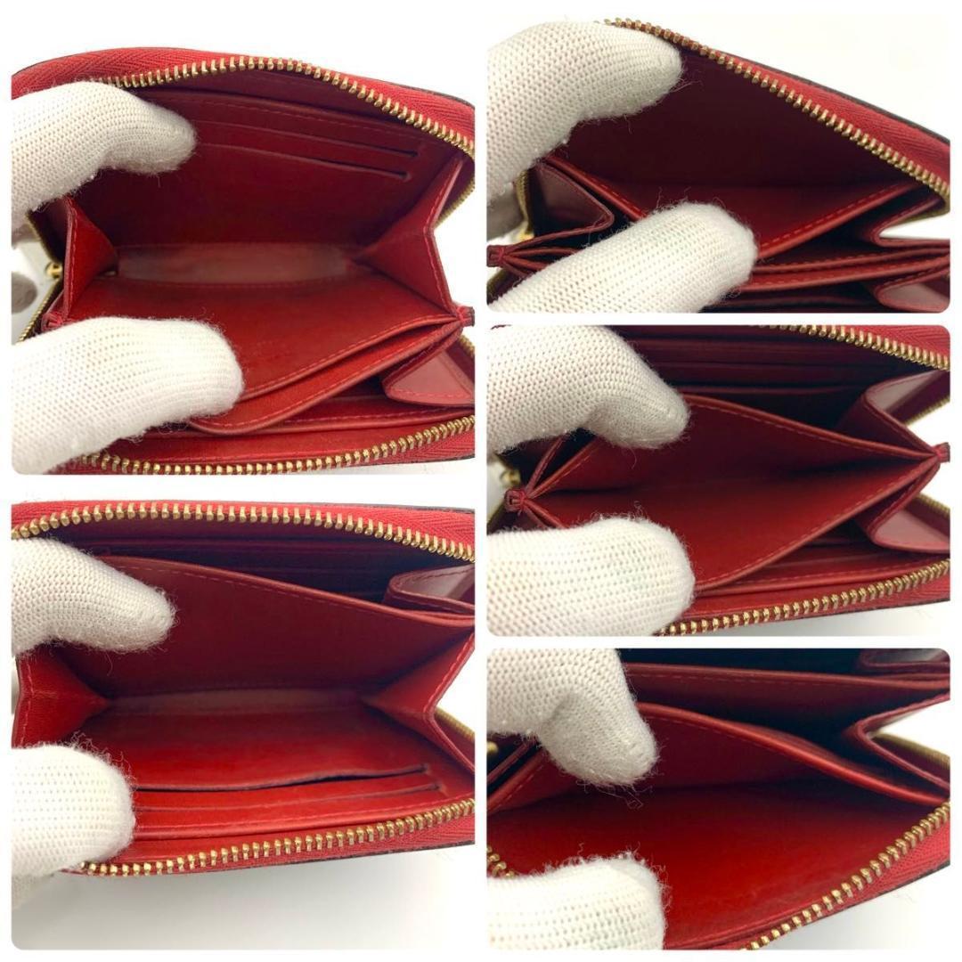 鑑定済み ルイヴィトン ジッピーパース 財布 ケース コンパクト 黒