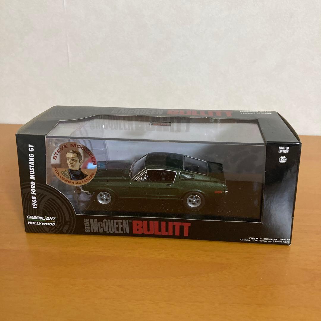 グリーンライト　ブリット仕様　フォード　マスタング　1/43