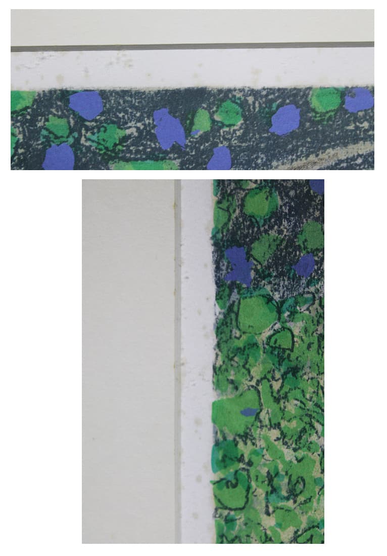 カシニョール 【大きなあじさい】 リトグラフ