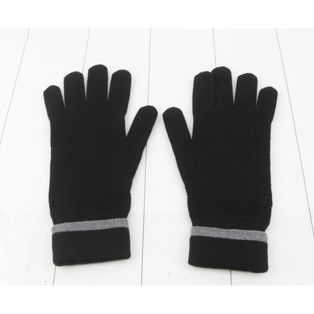 特価 ルイヴィトン 手袋 M73470 WOOL MONOGRAM ブラック系