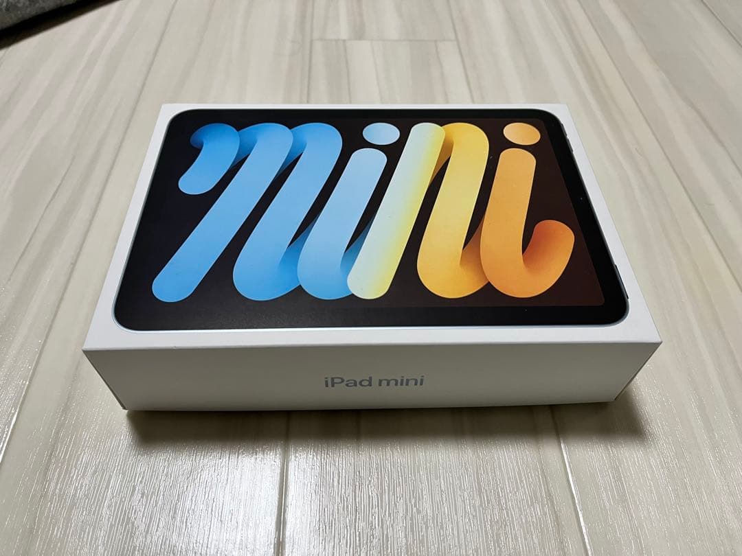 【美品】保証明細付iPad mini第7世代Wi-Fiモデル 128GB ブルー