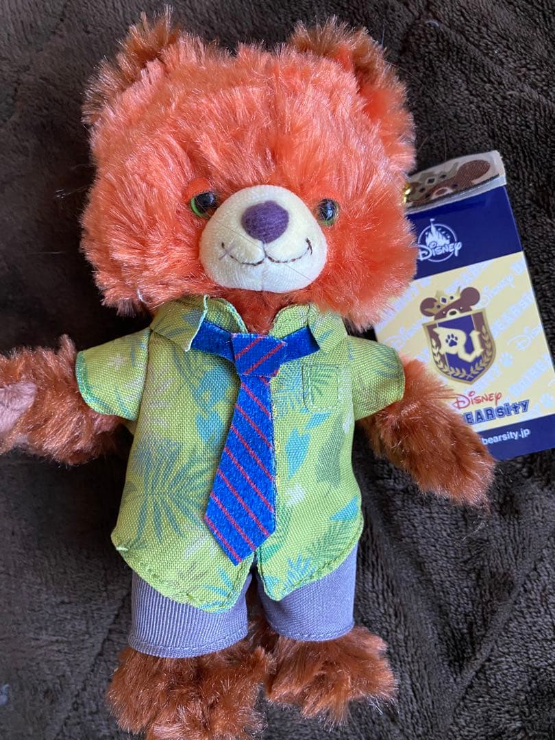 当日発送　ズートピア ニック ジュディ ユニベアシティ ぬいぐるみ キーチェーン