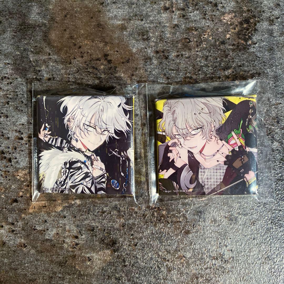 ディアヴォーカリスト　スクエア缶バッジセット