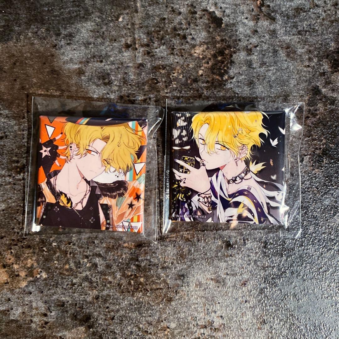 ディアヴォーカリスト　スクエア缶バッジセット