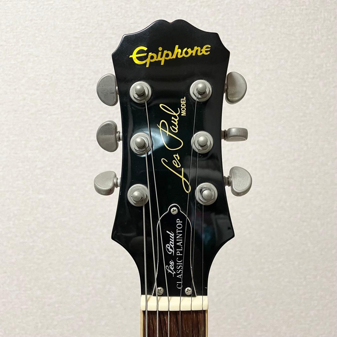 【希少・良品】エピフォン　レスポール　Classic Plaintop