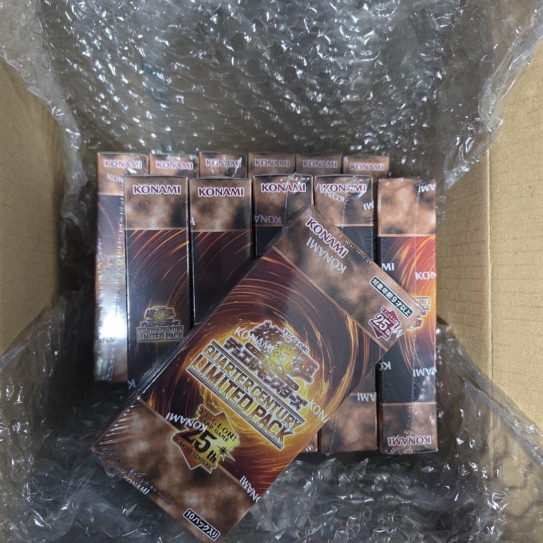 遊戯王　クォーターセンチュリーリミテッドパック 12BOX　シュリンク付き