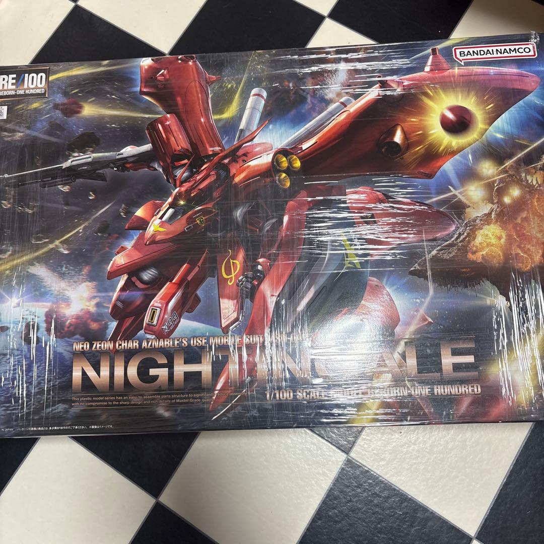 1/100 RE/100 MSN-04II ナイチンゲール