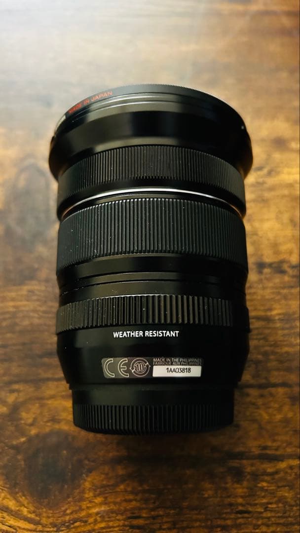 FUJIFILM 美品 フィルター付属 XF10-24mmF4 R OIS WR