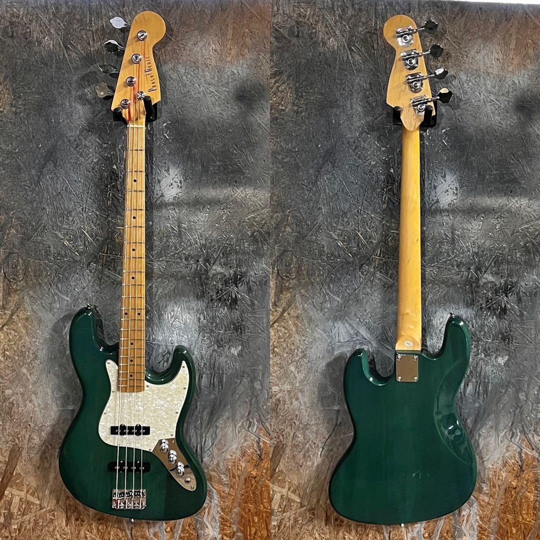 フォトジェニック ジャズベース シースルーグリーン 管AE