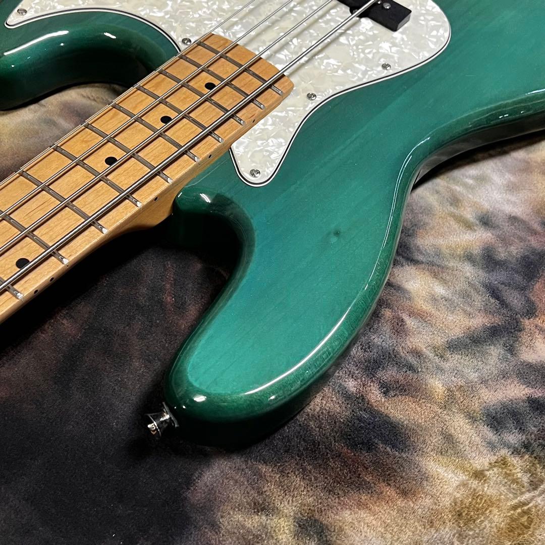 フォトジェニック ジャズベース シースルーグリーン 管AE