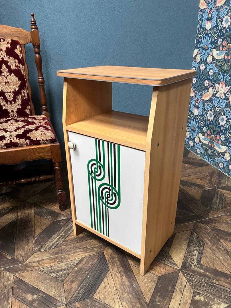 うーさん＊電話台 昭和レトロ 当時物 インテリア レトロポップ 棚