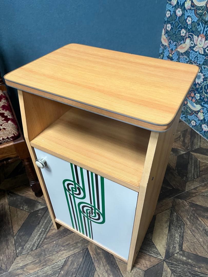 うーさん＊電話台 昭和レトロ 当時物 インテリア レトロポップ 棚