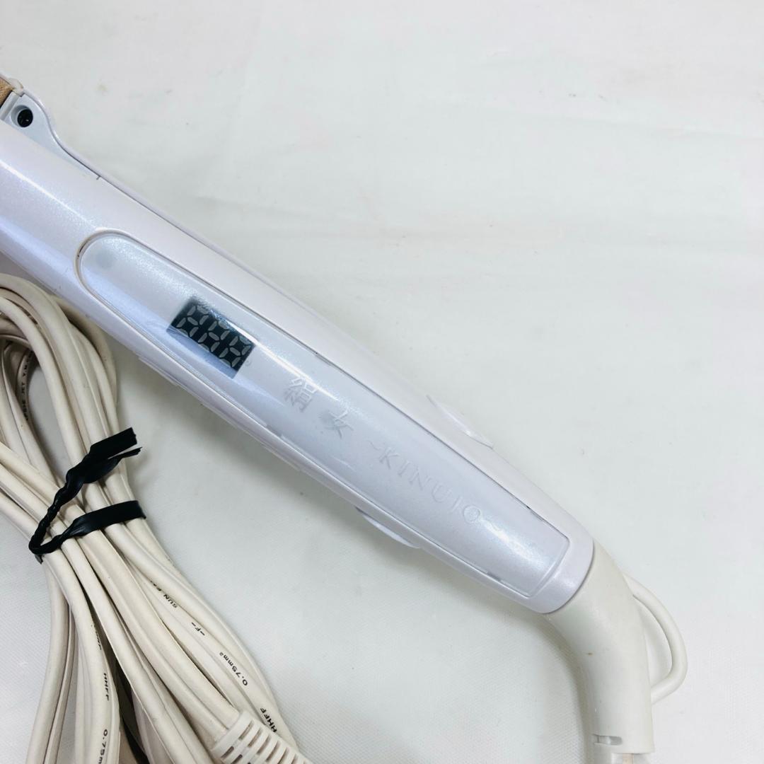 KINUJO LM-125 ストレート ヘアアイロン 絹女 動作品