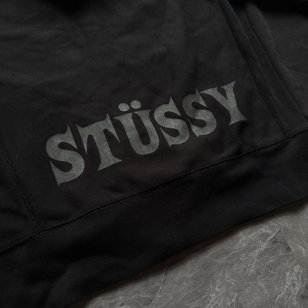 トップス 00s archive stussy far zip hoodie y2k