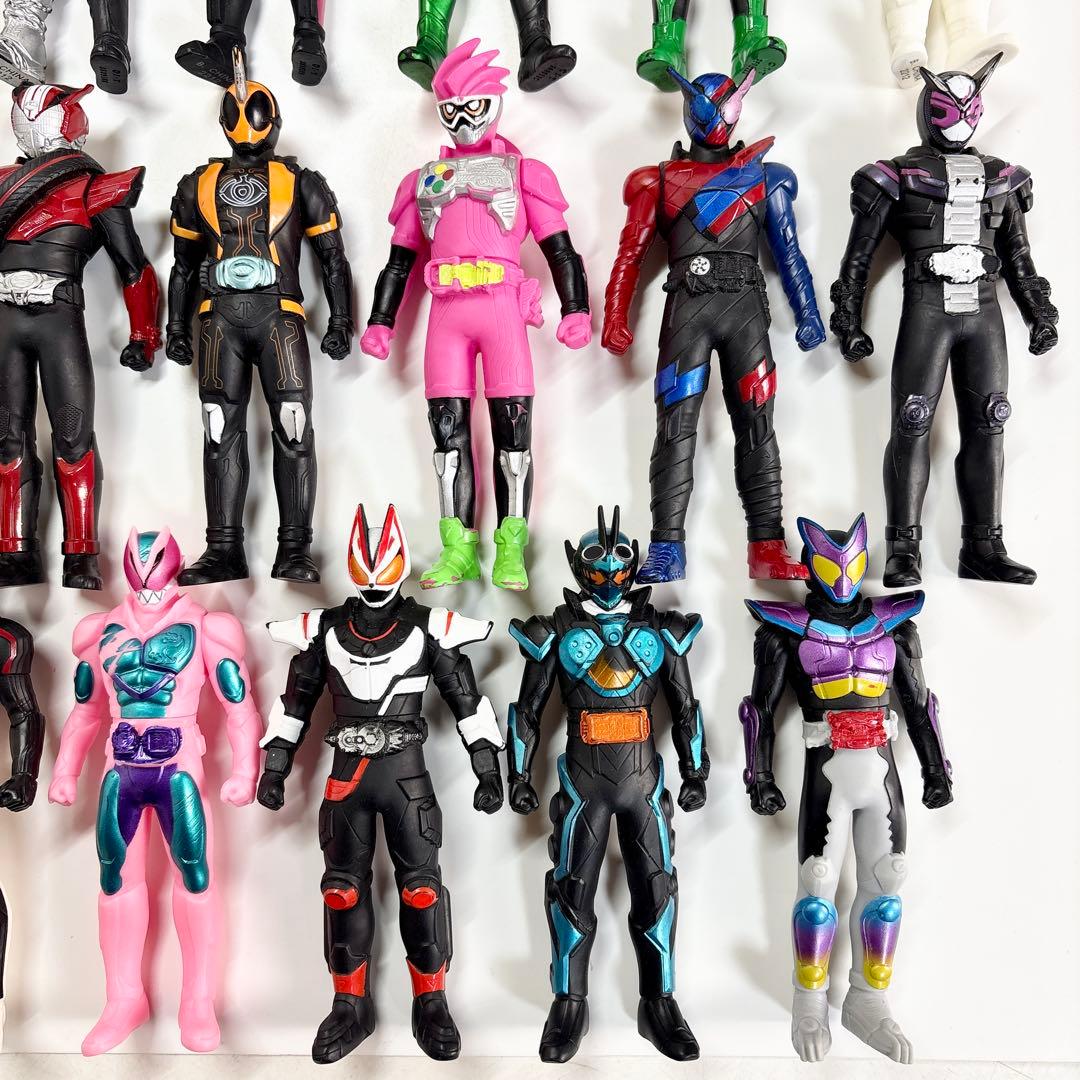 仮面ライダー ライダーヒーローシリーズ レジェンドライダー ソフビ セット