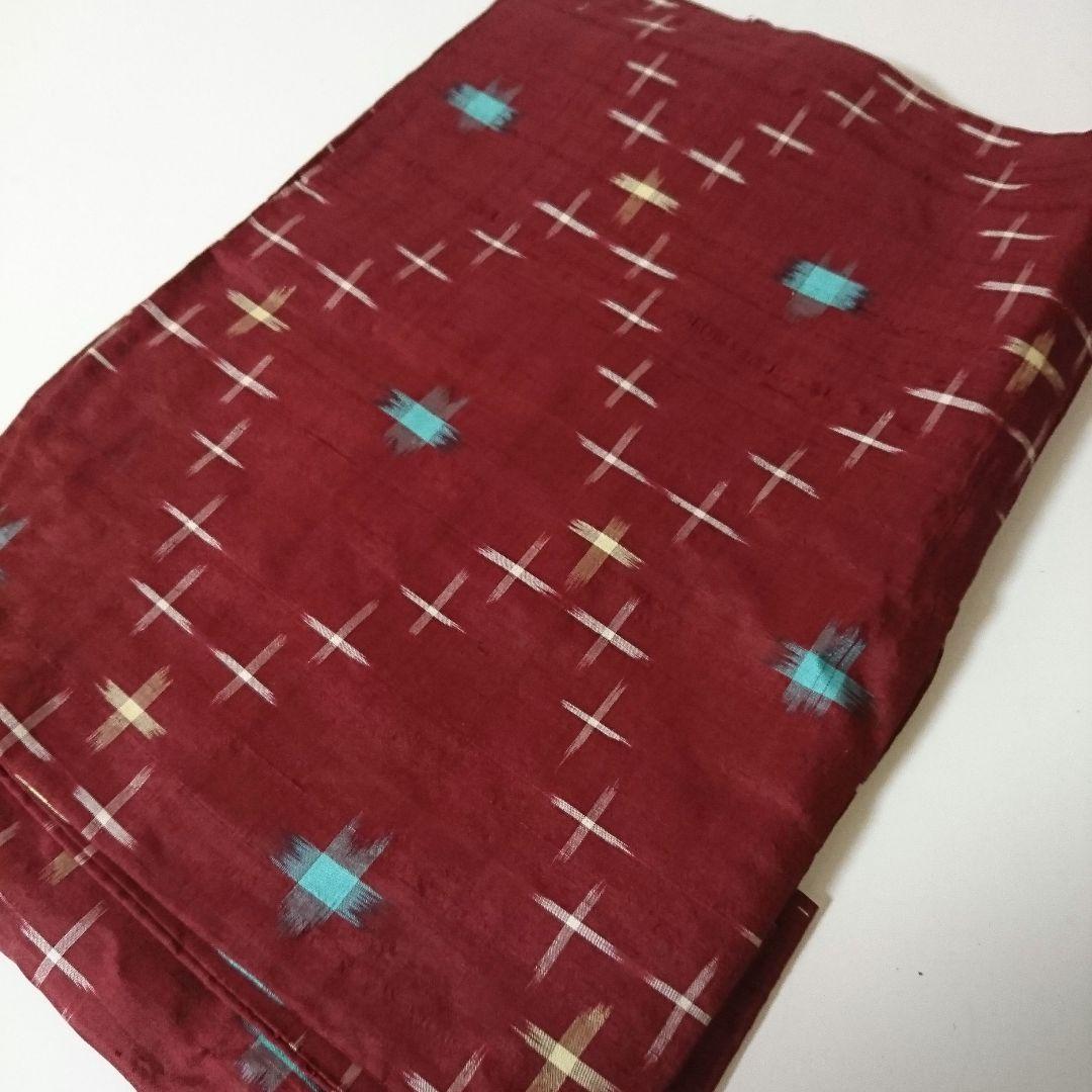 1549★銘仙 正絹 アンティーク 着物5枚 長羽織5枚 10枚 リメイク素材