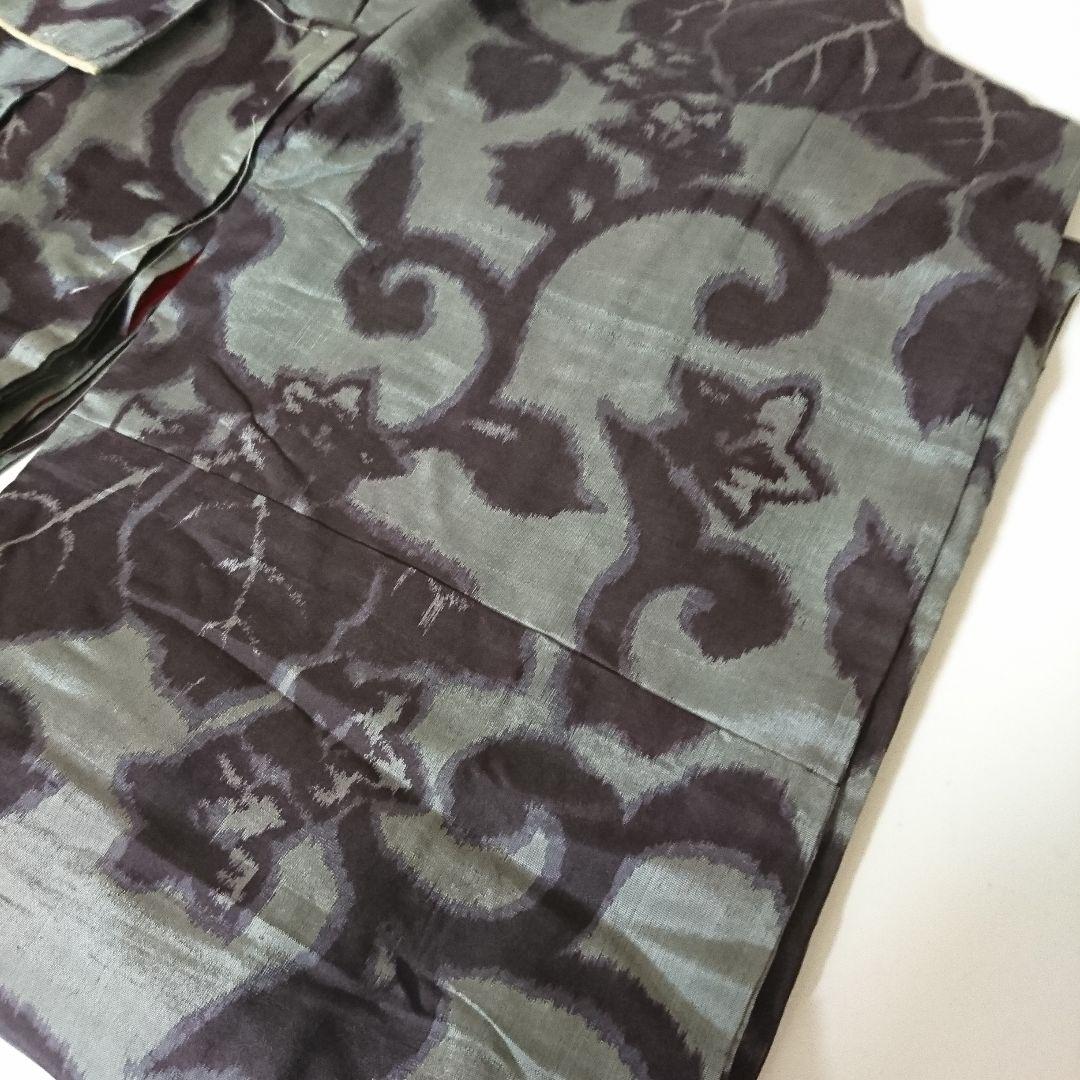 1549★銘仙 正絹 アンティーク 着物5枚 長羽織5枚 10枚 リメイク素材