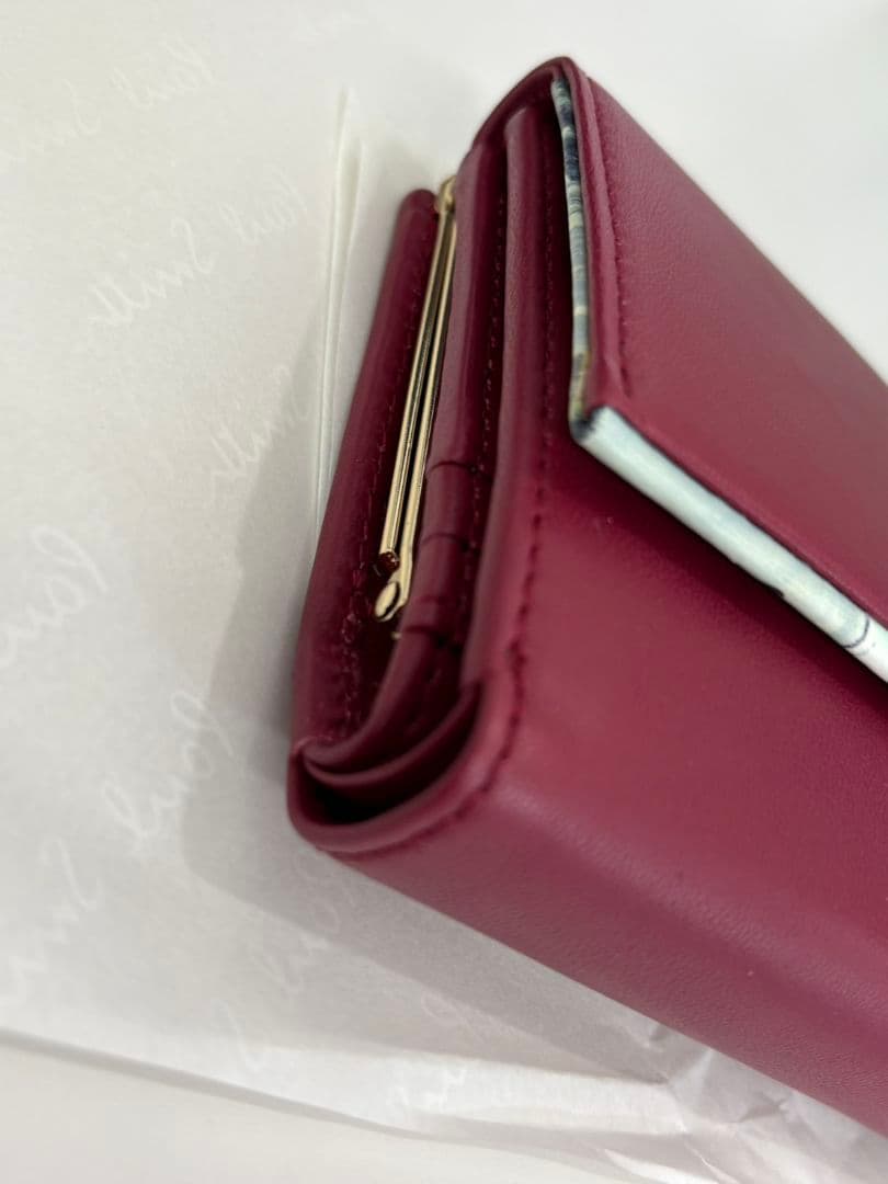 Paul Smith バーガンディ 三つ折り財布　未使用品