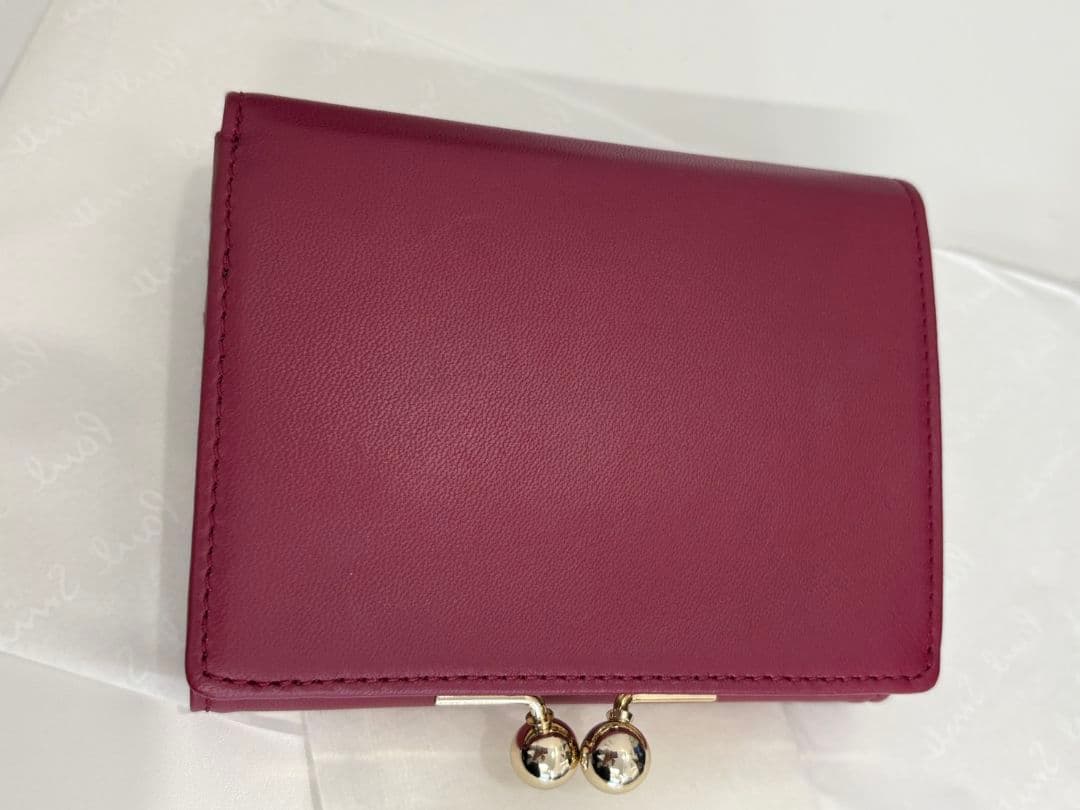 Paul Smith バーガンディ 三つ折り財布　未使用品