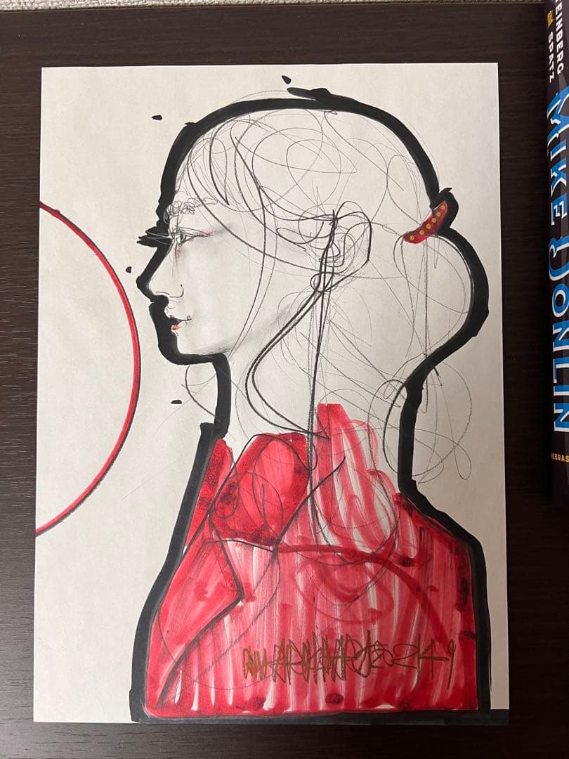 た*ー様 木原千春　ドローイング　6点セット