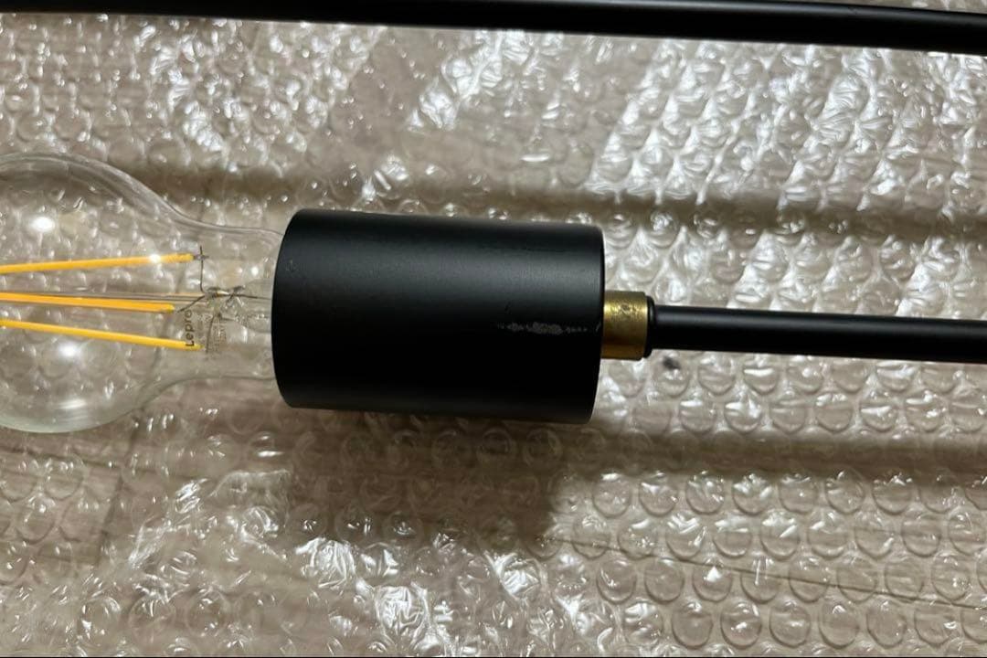 インターフォルム Astre アストル ブラック　シーリングライト　電球付属