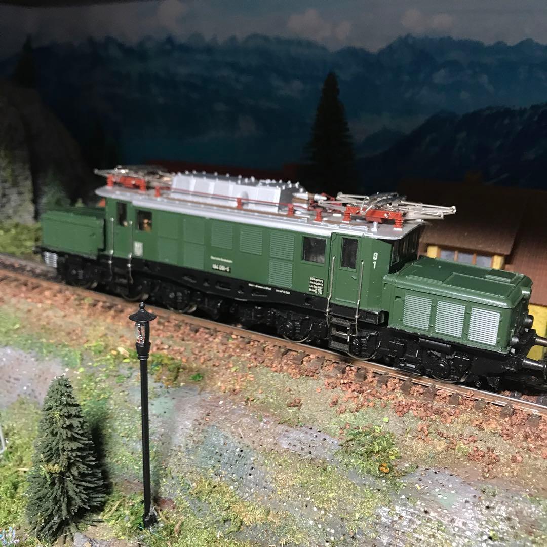 メルクリン HO 3022 大型貨物列車用電気機関庫 クロコダイル 稼動品 美品