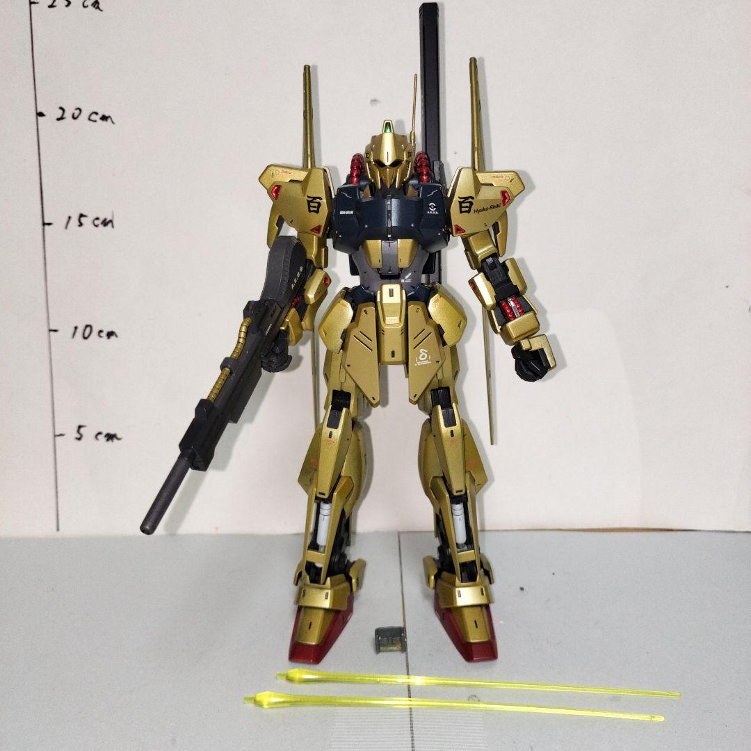 MG 1/100 百式 ver2.0 塗装完成品 ガンプラ Zガンダム クワトロ