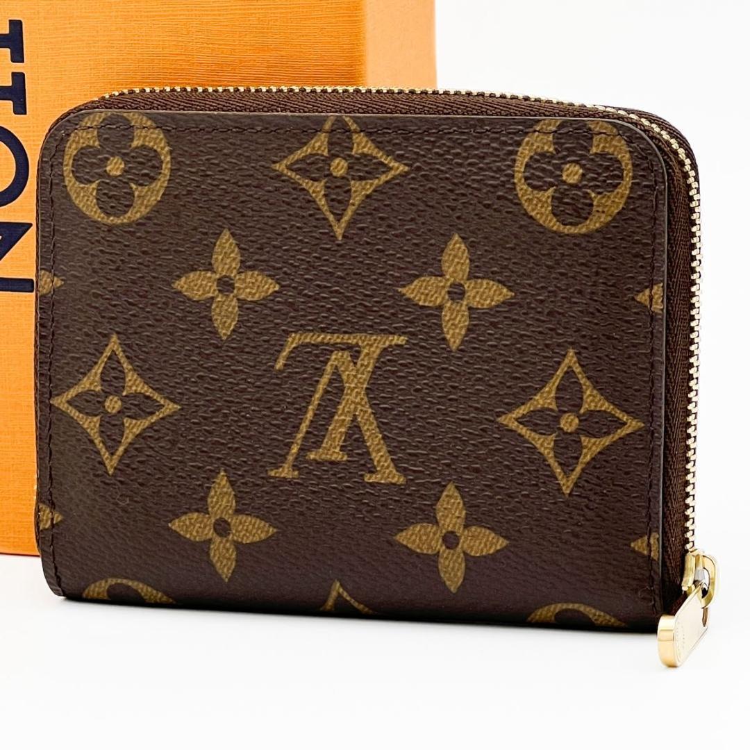 【美品】値下げ不可 ヴィトン モノグラム ジッピーパース ラウンド 財布