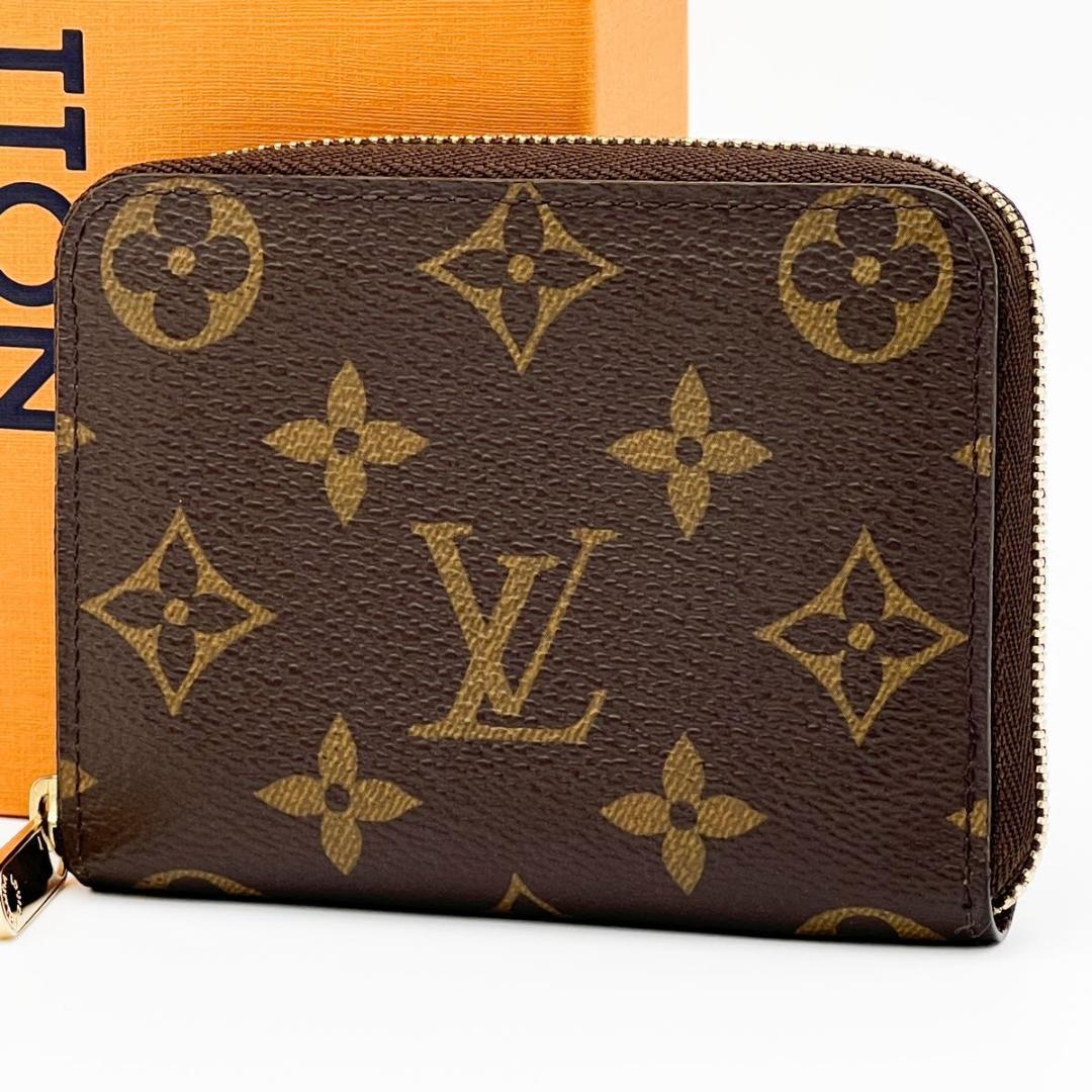 【美品】値下げ不可 ヴィトン モノグラム ジッピーパース ラウンド 財布