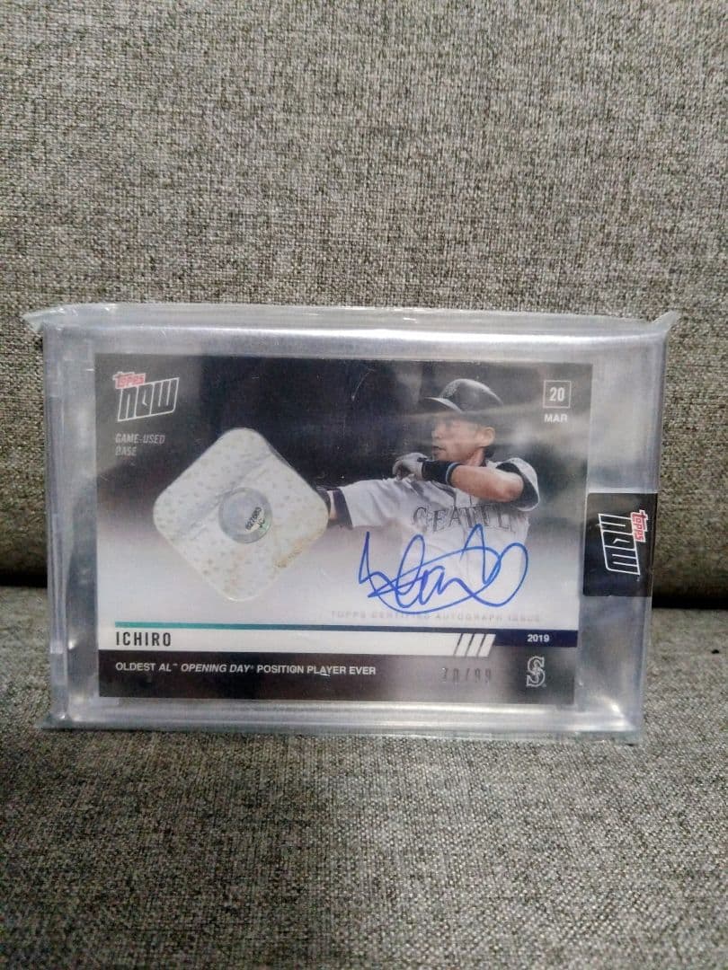 シアトル・マリナーズ　イチロー選手　Topp 直筆サインカード