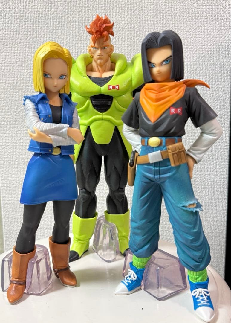 一番くじドラゴンボールEX人造人間の恐怖ABC 三体セット