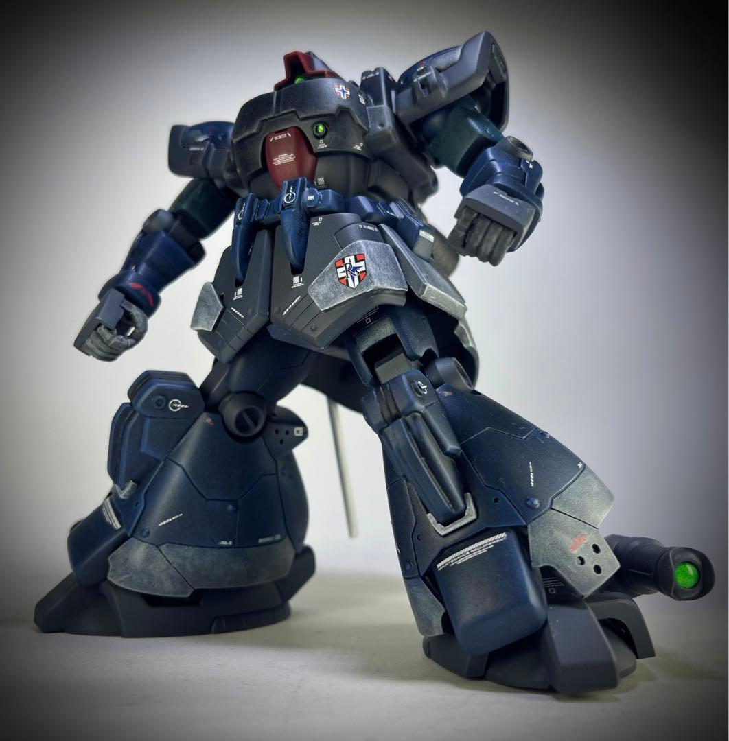 ガンプラhguc改修完成品 MS-09fドムトローペン（ランバ・ラル専用機）