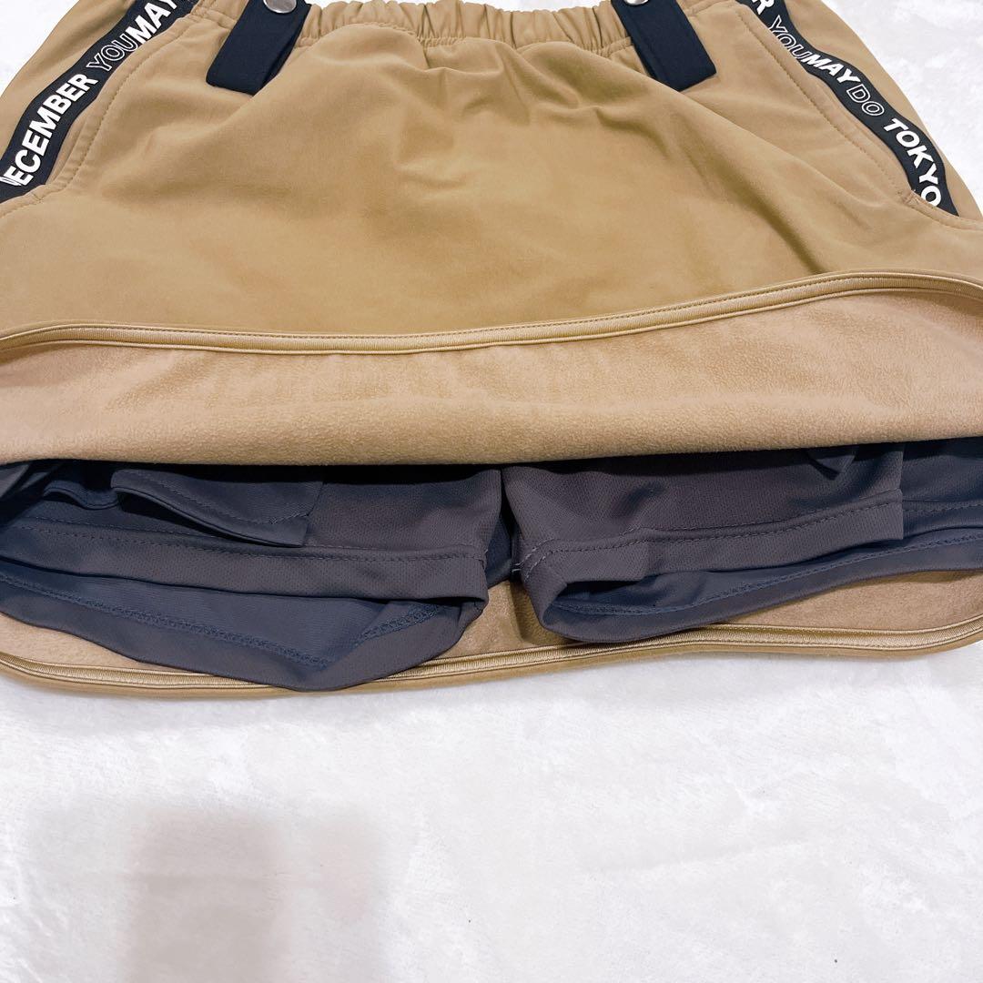 DECEMBERMAY ゴルフウェア スカート インナー付