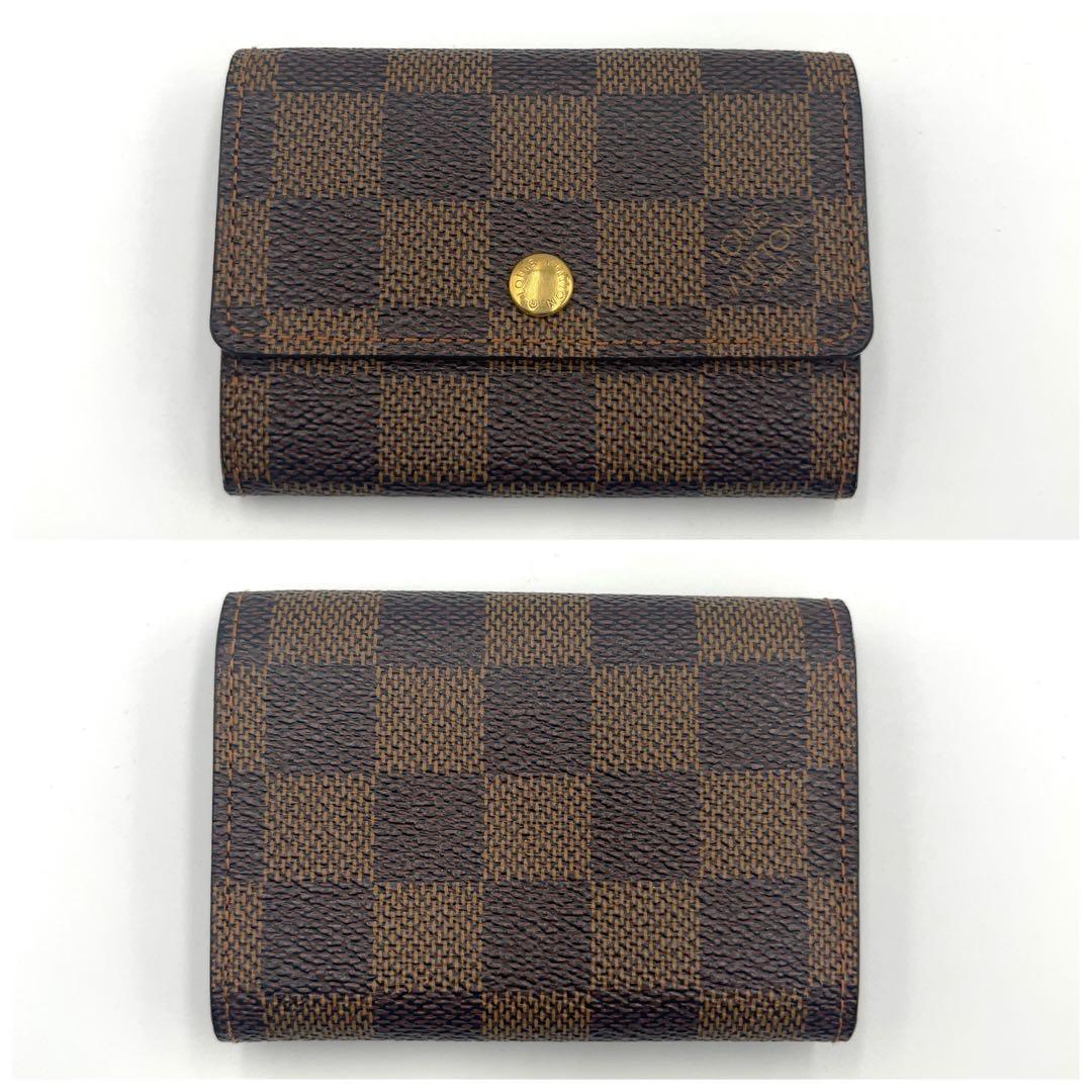 【美品】ルイヴィトン　ポルトモネプラ　ダミエ　ケース　小銭入れ