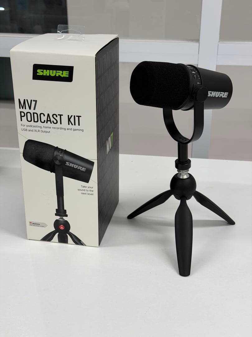 SHURE MV7 PODCAST KIT マイクキット スタンド付