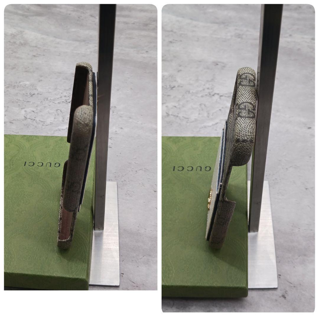 ✨未使用級✨ グッチ iPhone12 Pro ケース　GGスプリーム 金ロゴ