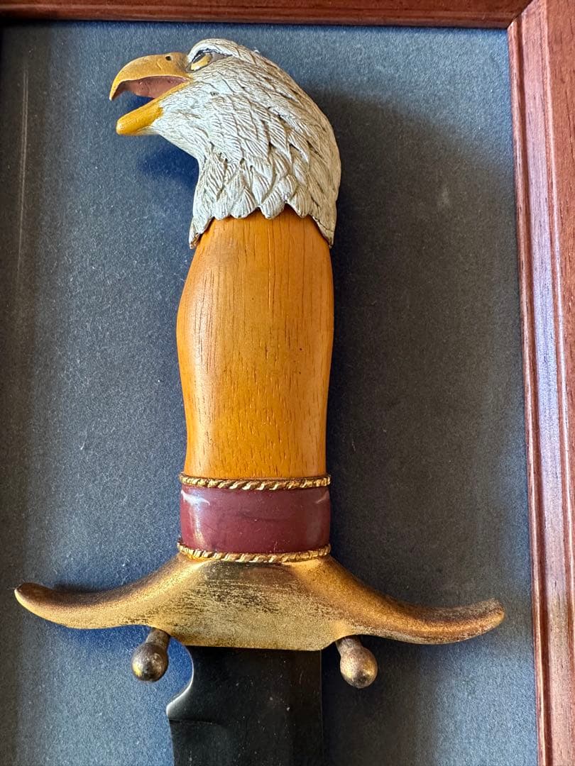 鷲デザイン装飾用ナイフ