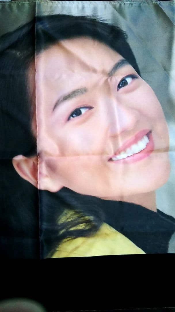 羽田美智子（非売品）（新品）資生堂プルミエ横幕