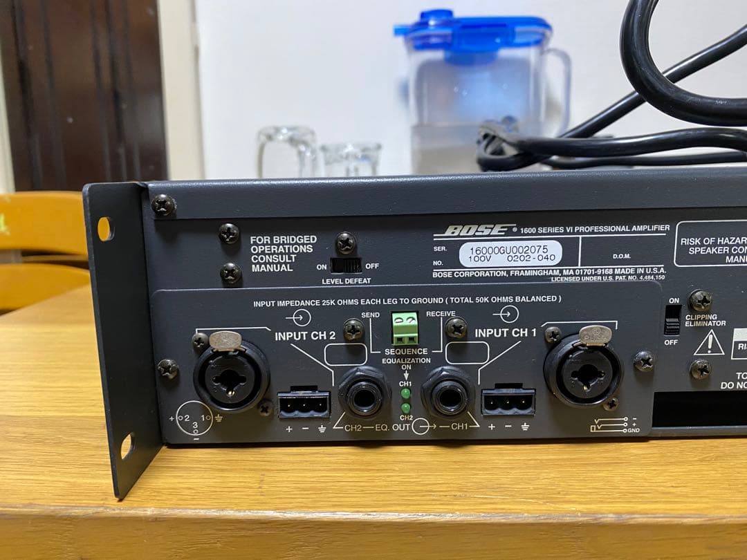 BOSE 1600 Series VI パワーアンプ ボーズ