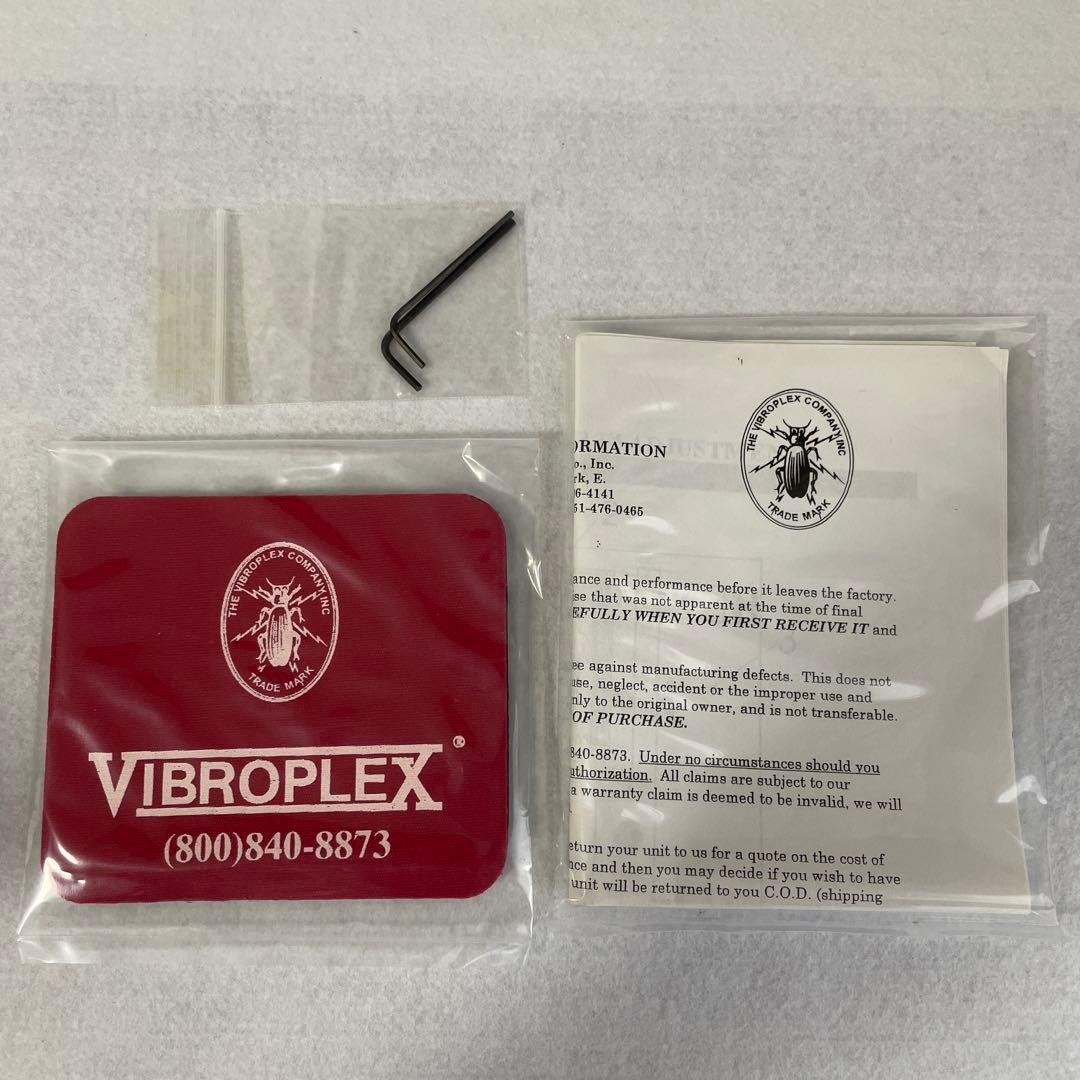 VIBROPLEX CODE WARRIOR Jr BLACK 元箱・付属品付き