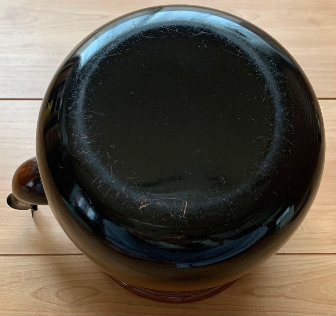 腰黒やかん　金属製茶器