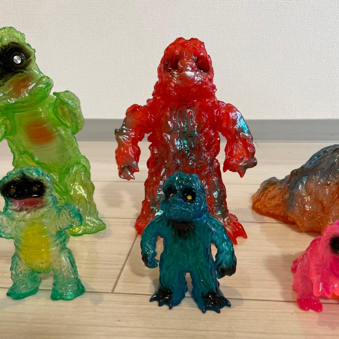 ガーガメイル　ヘドラン　6体セット　クリア　バラ売り不可　最安値