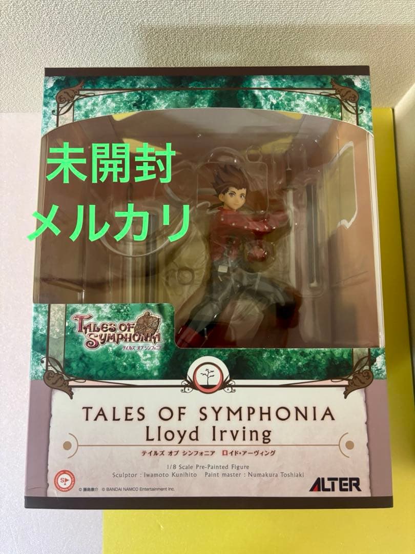 未開封　テイルズ オブ シンフォニア ロイド・アーヴィング フィギュア