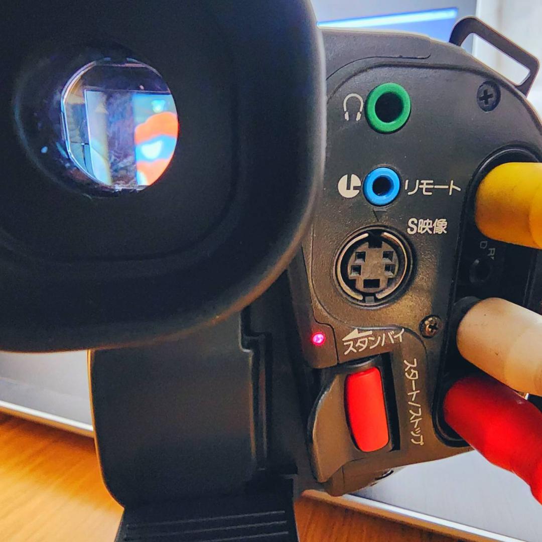 【動作確認済】SONY Hi8 高画質 ビデオカメラ CCD-TR3 セット