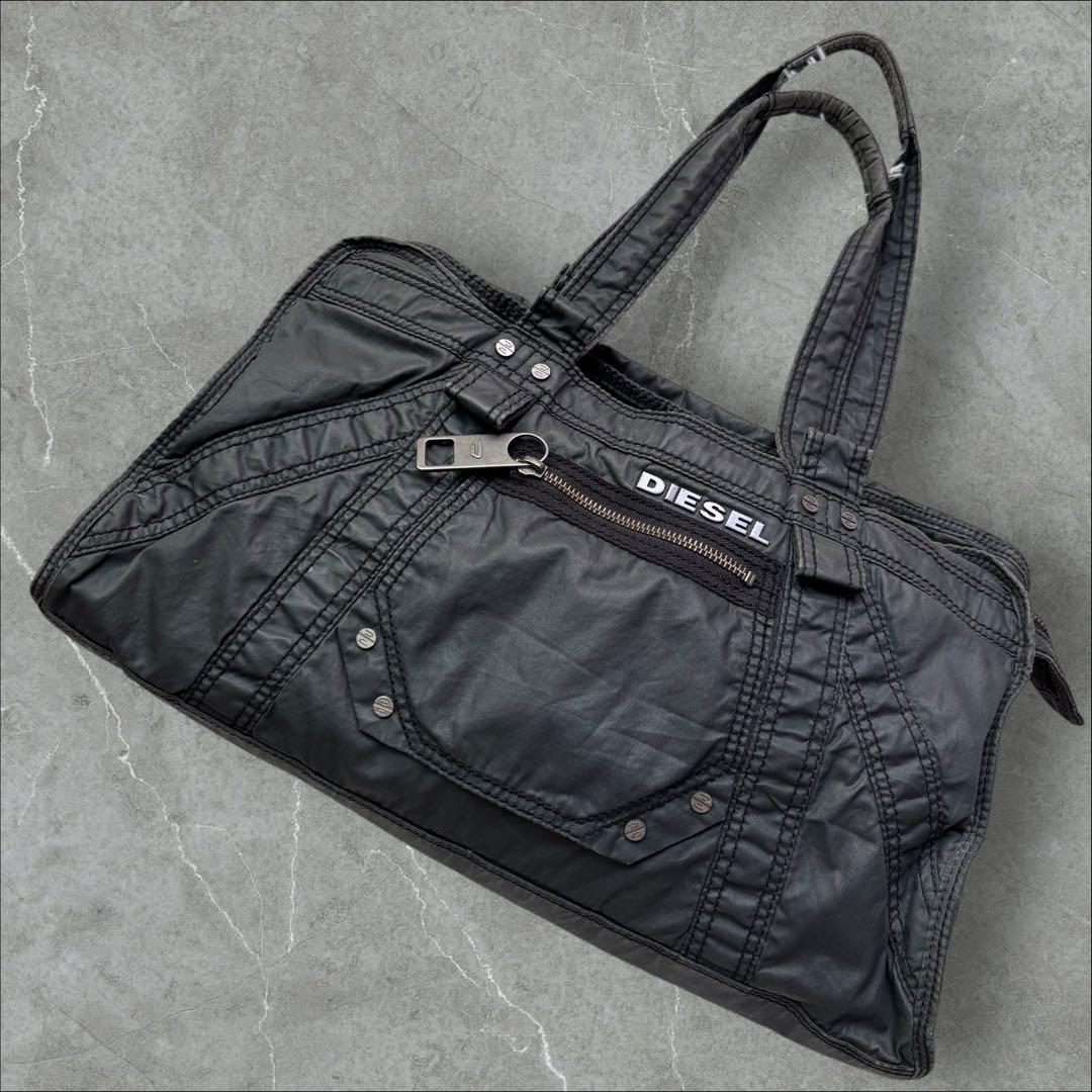 バッグ DIESEL 00s archive llogo handbag y2k